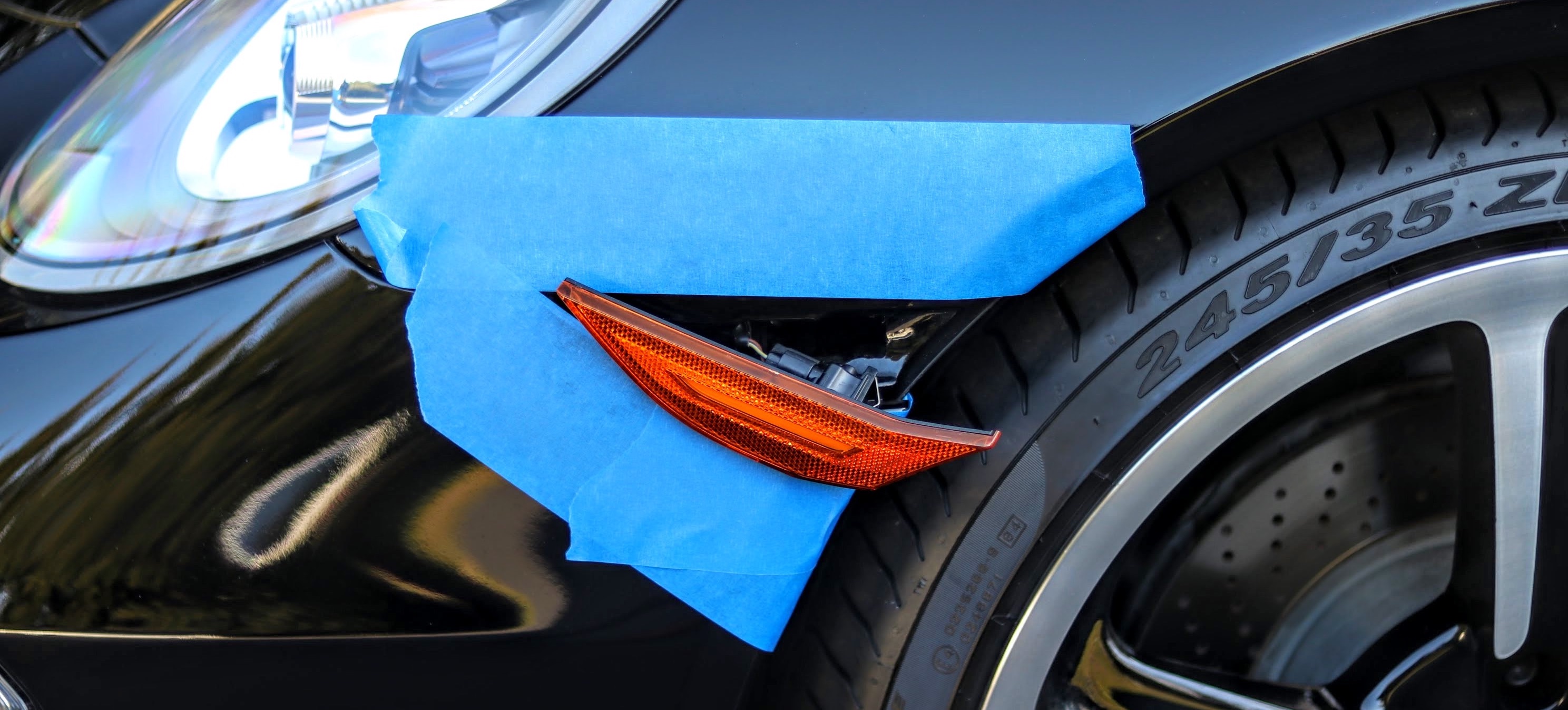 Porsche 911 (991.1) side marker