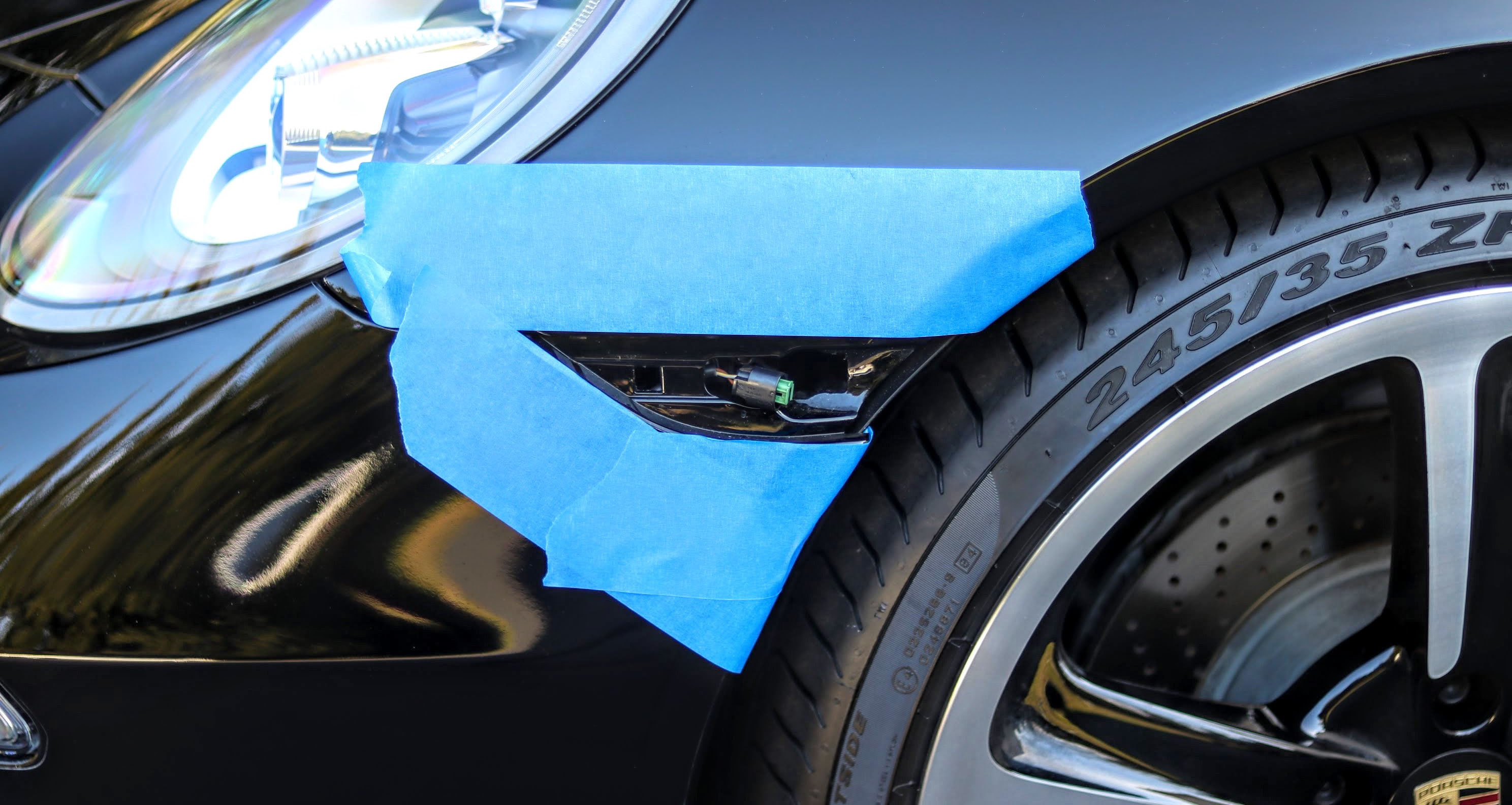 Porsche 911 (991.1) side marker